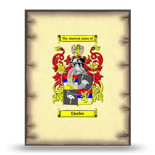 Eiseler Coat of Arms Print