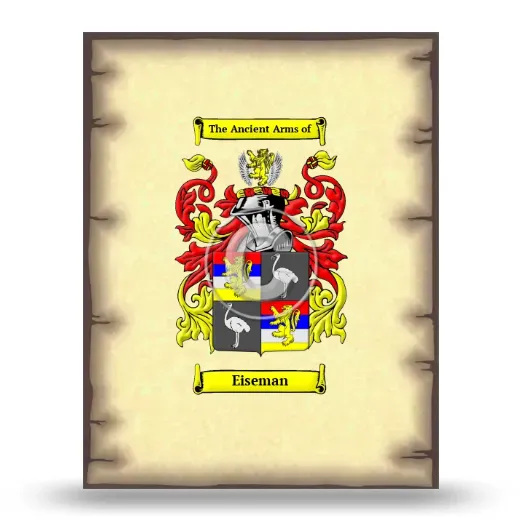 Eiseman Coat of Arms Print