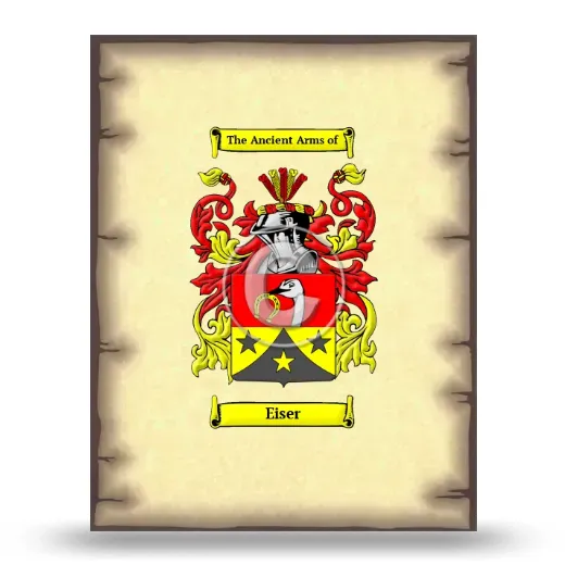 Eiser Coat of Arms Print
