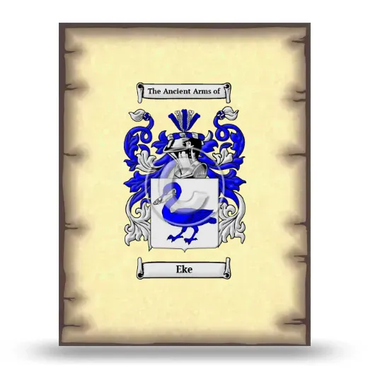 Eke Coat of Arms Print
