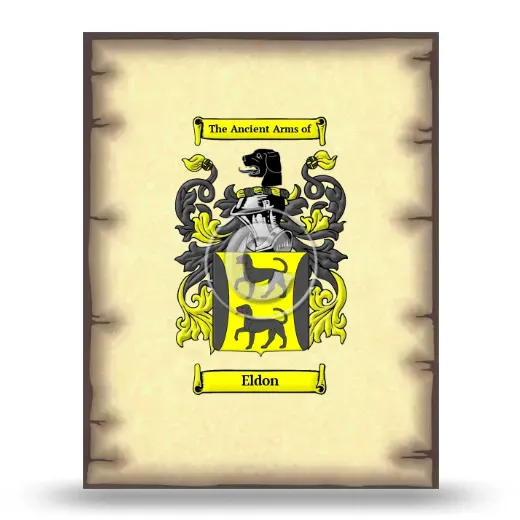 Eldon Coat of Arms Print