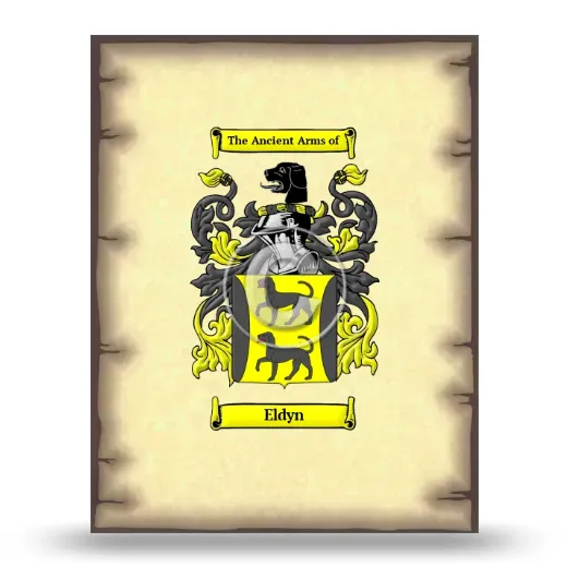 Eldyn Coat of Arms Print
