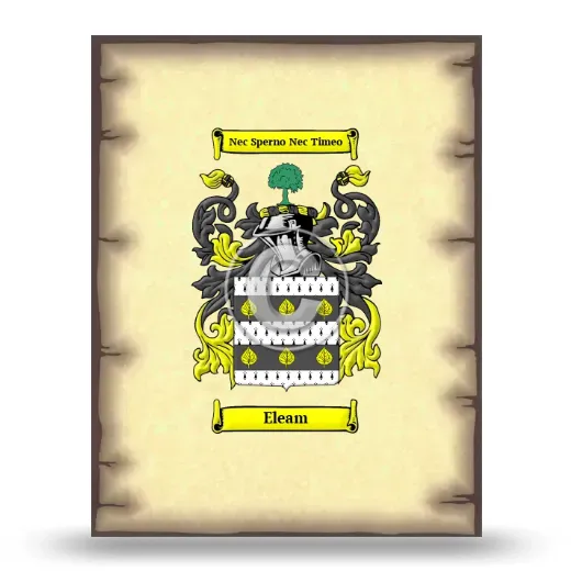 Eleam Coat of Arms Print