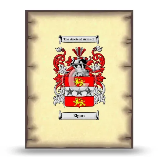 Elgan Coat of Arms Print