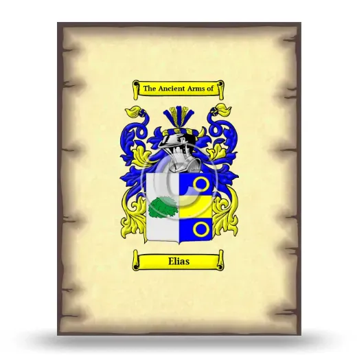 Elias Coat of Arms Print