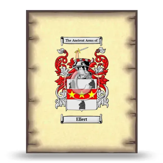 Ellert Coat of Arms Print