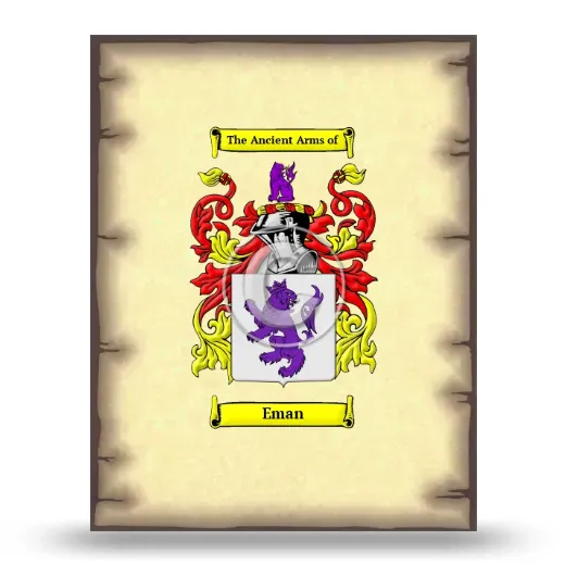 Eman Coat of Arms Print