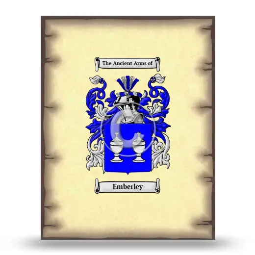 Emberley Coat of Arms Print