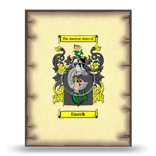 Emerik Coat of Arms Print