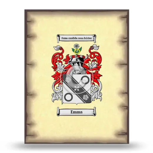 Emms Coat of Arms Print
