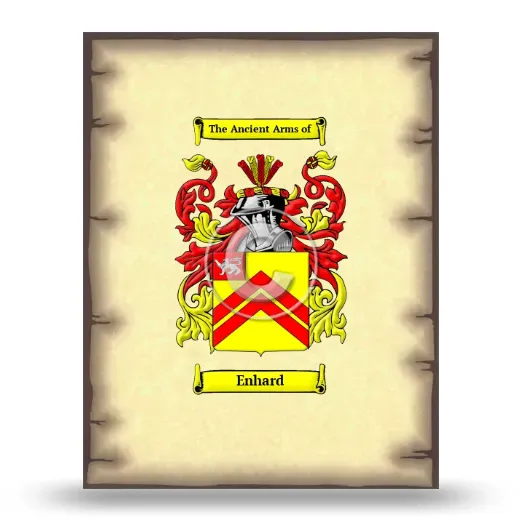 Enhard Coat of Arms Print