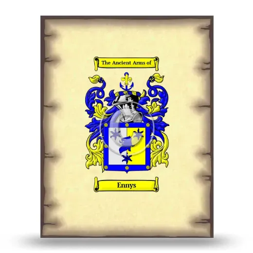 Ennys Coat of Arms Print