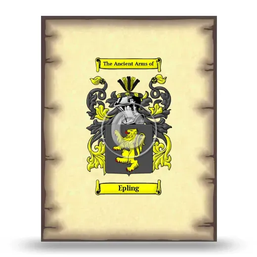 Epling Coat of Arms Print