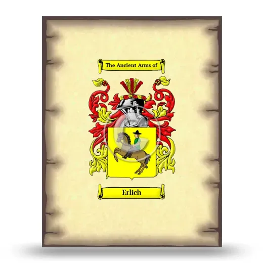Erlich Coat of Arms Print