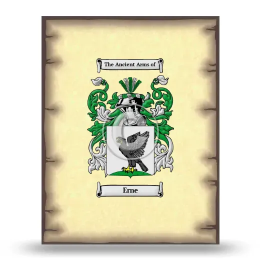 Erne Coat of Arms Print