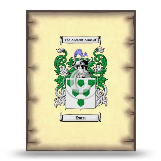 Esart Coat of Arms Print