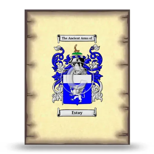 Estay Coat of Arms Print