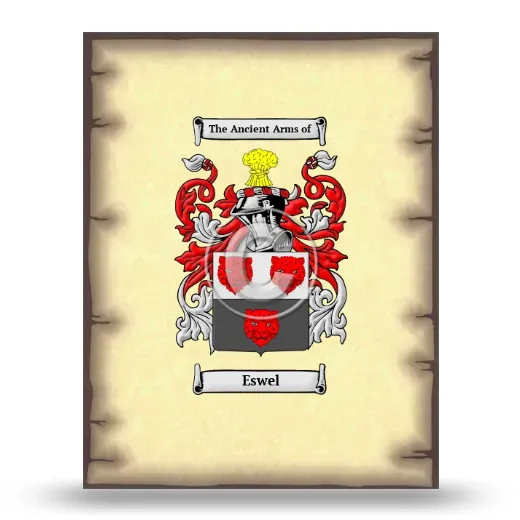 Eswel Coat of Arms Print