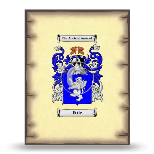 Ettle Coat of Arms Print