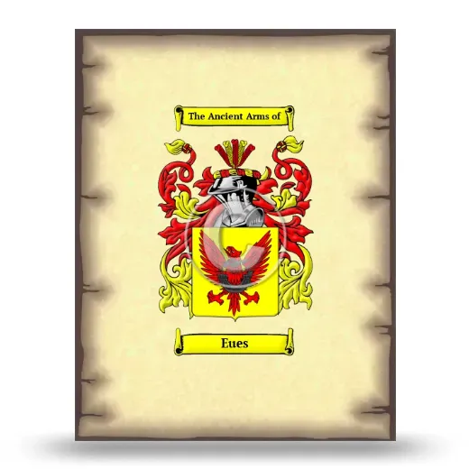 Eues Coat of Arms Print