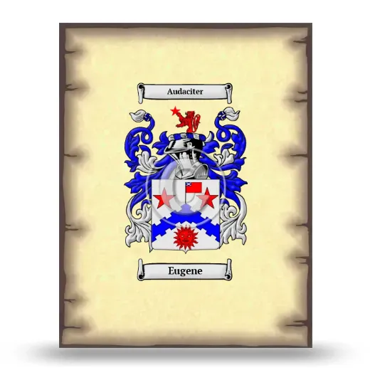 Eugene Coat of Arms Print