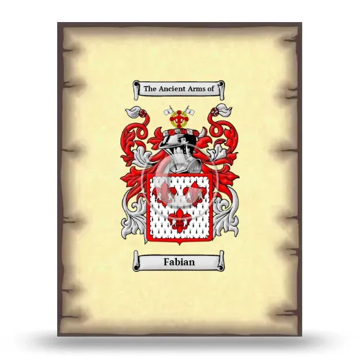 Fabian Coat of Arms Print