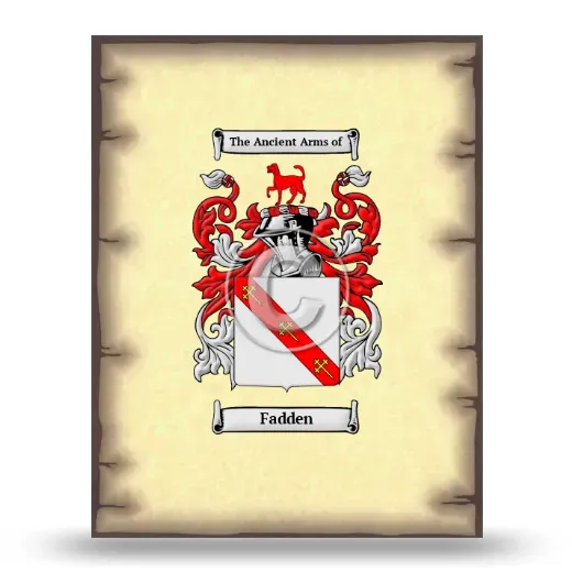 Fadden Coat of Arms Print