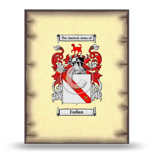 Fadian Coat of Arms Print