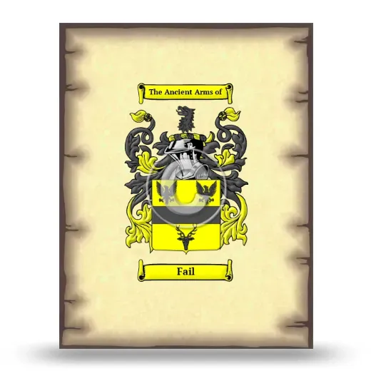 Fail Coat of Arms Print