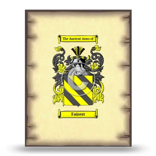 Fairest Coat of Arms Print