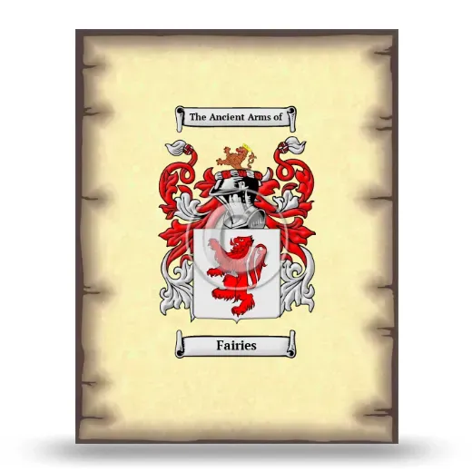Fairies Coat of Arms Print