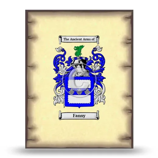 Fanny Coat of Arms Print