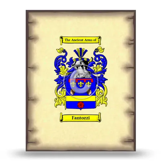 Fantozzi Coat of Arms Print