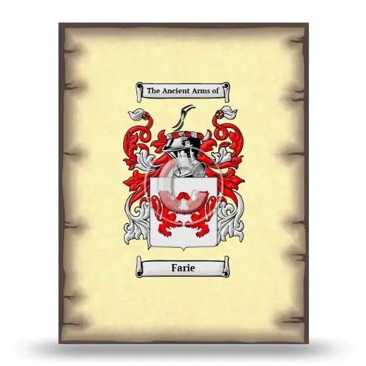 Farie Coat of Arms Print