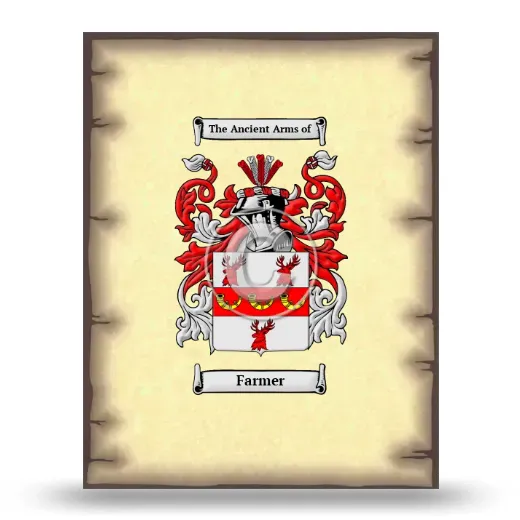 Farmer Coat of Arms Print