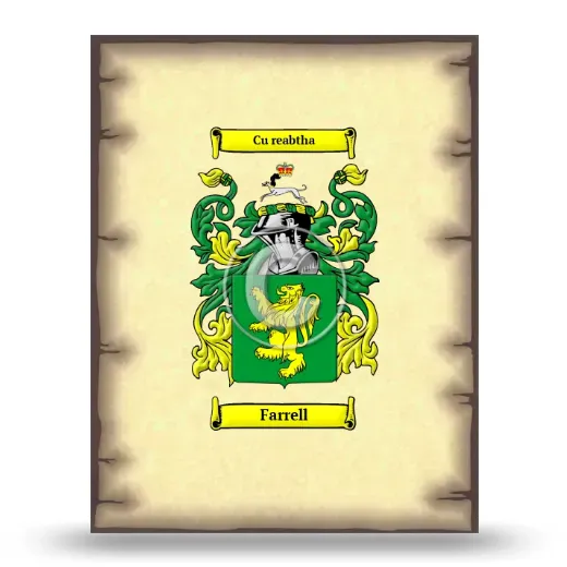 Farrell Coat of Arms Print