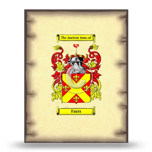 Farrs Coat of Arms Print