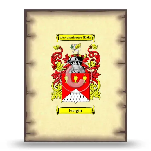Feagin Coat of Arms Print