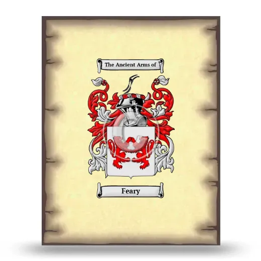 Feary Coat of Arms Print