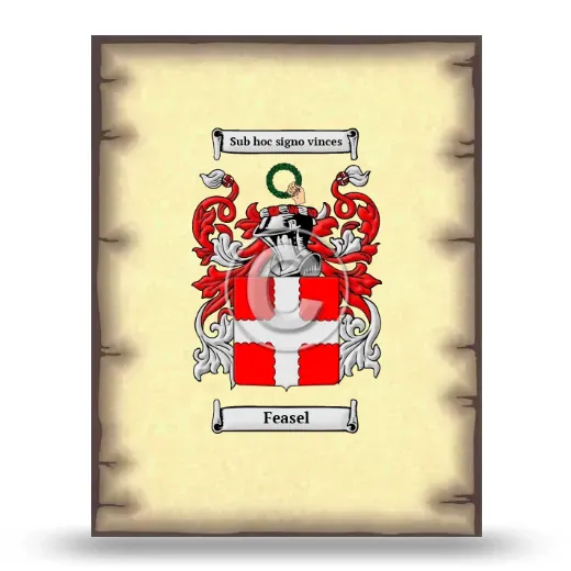 Feasel Coat of Arms Print