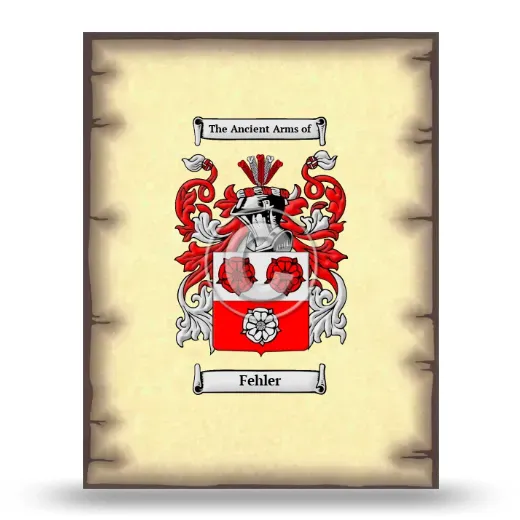Fehler Coat of Arms Print