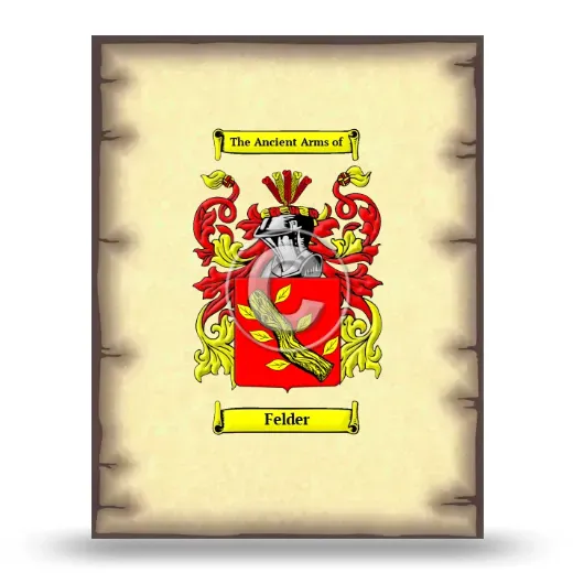 Felder Coat of Arms Print