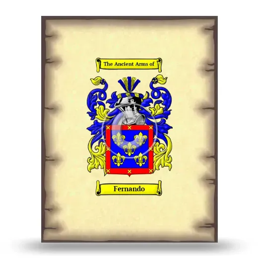 Fernando Coat of Arms Print