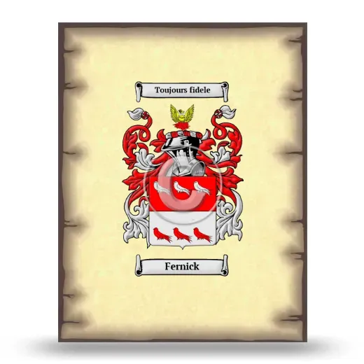 Fernick Coat of Arms Print