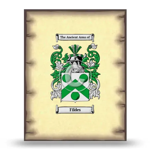 Fildes Coat of Arms Print