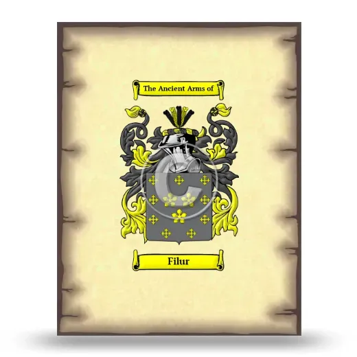 Filur Coat of Arms Print