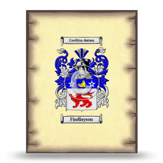 Findlayson Coat of Arms Print
