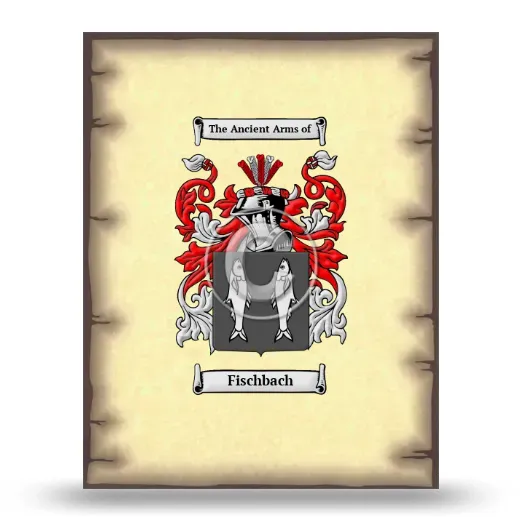 Fischbach Coat of Arms Print