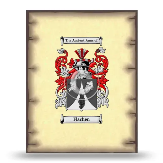 Flachen Coat of Arms Print