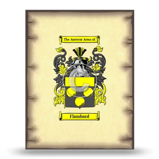 Flambard Coat of Arms Print